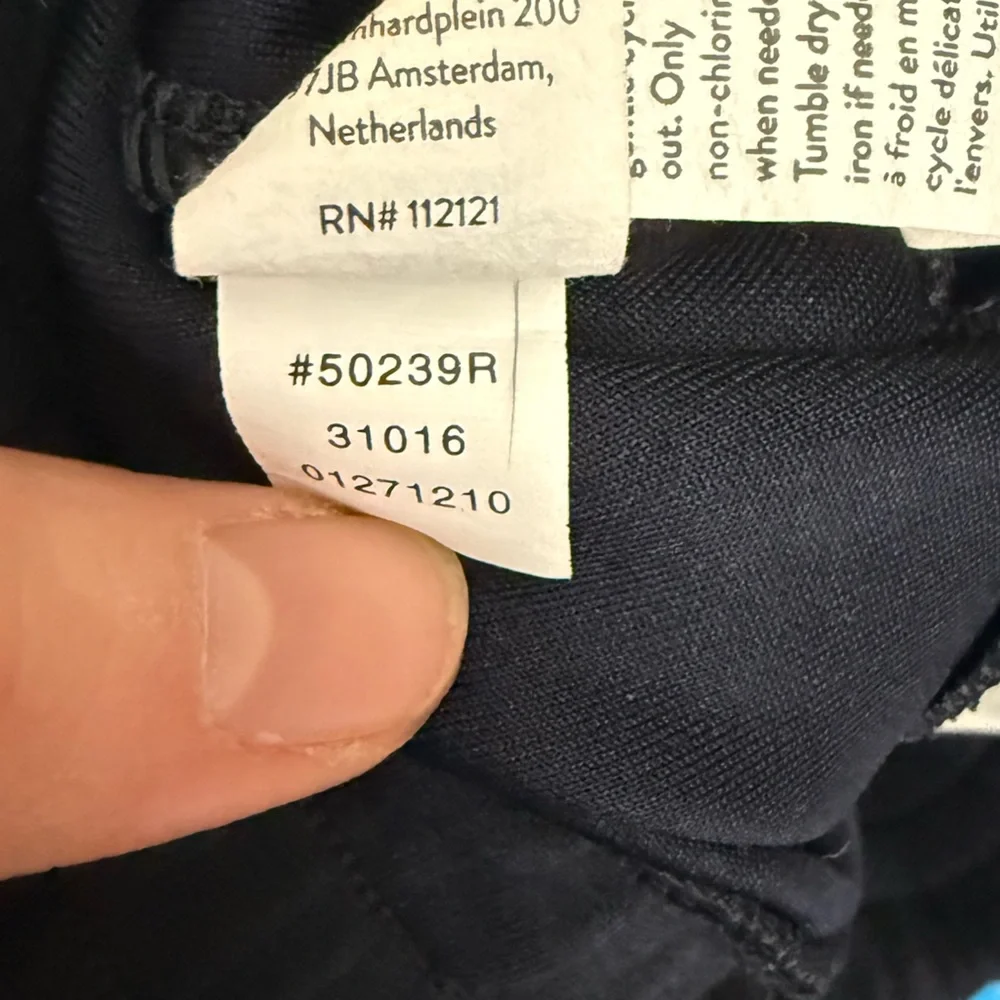 SPANX AirEssentials Wide Leg Pant Navy Blue Large - Picture 7 of 7